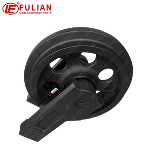 Hoge Kwaliteit Onderstel Onderdeel Voor <span class=keywords><strong>Kobelco</strong></span> Sk27sr3 Graafmachine 72282286 Stationair Wiel Vervanging Duurzame Stalen Front Idler - Product Image 5