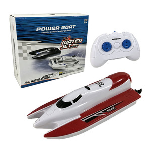 Bateau télécommandé Jacko Toys 2,4 GHz 4 canaux avec jet d'eau, bateau de course rapide, <span class=keywords><strong>jouet</strong></span> pour enfants, piscine, lac, boîte fenêtrée EN71 ASTM - Product Image 6