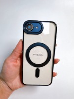 Pour étui Iphone16E nouveau coloré mat naturel Dessert titane luxe sans fil charge coque de téléphone magnétique