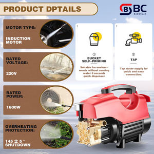 3kw Lave-<span class=keywords><strong>voiture</strong></span> électrique 1500W Nettoyeur haute pression avec rallonge en cuivre <span class=keywords><strong>Brosse</strong></span> moteur pour moto <span class=keywords><strong>voiture</strong></span> - Product Image 3