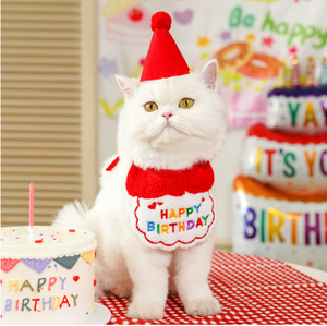 <span class=keywords><strong>Bandana</strong></span> ulang tahun hewan peliharaan lucu kustom grosir syal kucing anjing bordir untuk pesta pesanan jumlah besar - Product Image 3