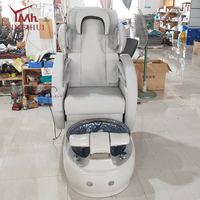 Fauteuil de massage robotisé haut de gamme, station de manucure et de pédicure professionnelle pour salon de manucure