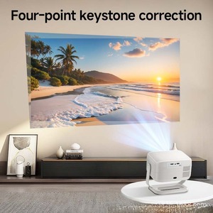 Projecteur portable <span class=keywords><strong>T1</strong></span>, ultra haute définition, système de cinéma maison intelligent tout-en-un pour la maison et la chambre à coucher avec fonction de rotation et d'inclinaison - Product Image 6