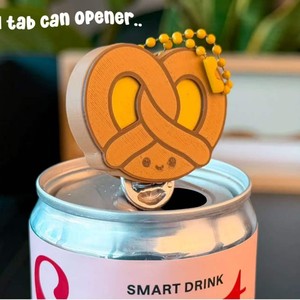 Nouveauté : Porte-clés décapsuleur en forme d'aliment imprimé en 3D, décapsuleur portable pour canettes de soda et de boisson, porte-clés amusant, cadeau décoratif - Product Image 3