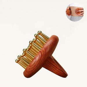 Massager 2024 Therapy <strong>Device</strong> for Shoulder <strong>Back</strong> Knee for Beauty Wooden Gua Sha <strong>Massage</strong> Brush - Product Image 5