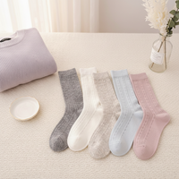 Nouvelles chaussettes pour femmes en tissu brodé avec nœud, style ballet, antidérapantes, séchage rapide, respirantes, pour usage quotidien