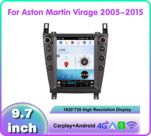 Krando 9.7 ''Android Auto unité principale de voiture pour <span class=keywords><strong>Aston</strong></span> <span class=keywords><strong>Martin</strong></span> <span class=keywords><strong>V8</strong></span> Virage 2005 - <span class=keywords><strong>2015</strong></span> autoradio sans fil Carplay Navigation GPS - Product Image 2