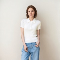 T-shirts d'été pour femmes de qualité supérieure à manches courtes de style décontracté pour polos T-shirts tricots doux par fabricant