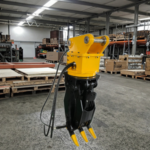 <span class=keywords><strong>Grappin</strong></span> <span class=keywords><strong>forestier</strong></span> hydraulique rotatif NM400 pour excavatrice, rotation 360°, ouverture de mâchoire 2300 mm, moteur de pompe, adapté aux grappins à bois de 1 à 50 tonnes - Product Image 6