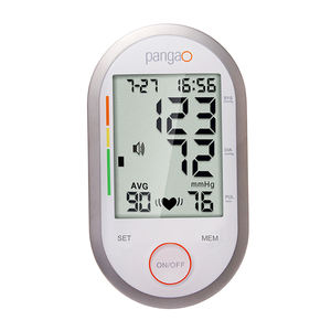 BP automático verificando máquina adulto esfigmomanômetro elétrico digital braço tipo monitor pressão arterial instrumento - Product Image 5