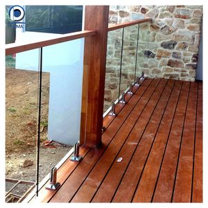 Optima 316 Clip de fixation universel anti-corrosion pour <span class=keywords><strong>garde</strong></span>-<span class=keywords><strong>corps</strong></span> en verre, pour centres commerciaux et villas, sécurité anti-balancement - Product Image 1