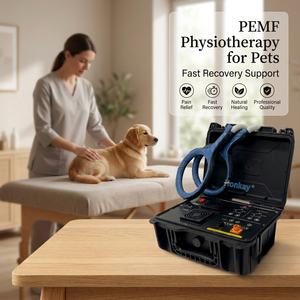 Appareil de thérapie magnétique PEMF portable certifié CE, améliore la circulation sanguine, appareil de bien-être pour animaux PEMF pour clinique vétérinaire - Product Image 1