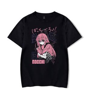 เสื้อยืดอนิเมะขายส่งราคาถูก เสื้อยืดผ้าฝ้ายผู้หญิงสีพื้น เสื้อยืดพิมพ์ลายกราฟิกสีขาว เสื้อยืดโลโก้แบบกำหนดเอง สไตล์อนิเมะ - Product Image 5