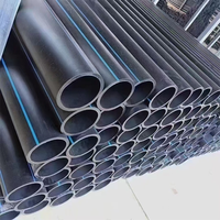 Tuyau de drainage siphonique pour eaux de pluie de toiture en PEHD PE100 PN10, électrofusion, protection UV, léger, résistant à la chaleur