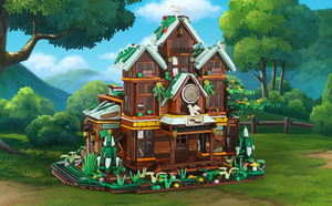Ensembles de blocs de construction à succès, compatibles avec les kits de construction DIY, <span class=keywords><strong>maison</strong></span> de blocs, cadeaux de Noël créatifs pour enfants - Product Image 5