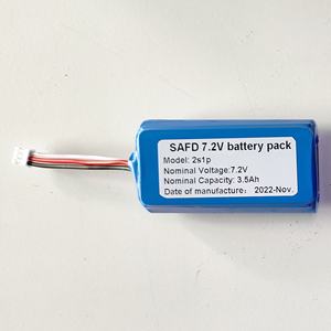 최고의 안전 경량 리튬 이온 배터리 <span class=keywords><strong>ICR18650</strong></span> 18650 리포 2s1p 7.4V 7.2V <span class=keywords><strong>3600mAh</strong></span> 3.5Ah 3500mAh 리튬 배터리 팩 - Product Image 2