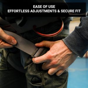 Strapworks Black <b>Plastic</b> Tri Glide <b>Slide</b> For Bag Straps Rifle Slings Dog Collars Inch Pack - Product Image 4