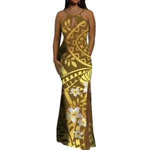 Женское вечернее платье без рукавов с принтом - Product Image 1