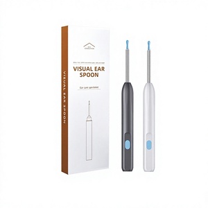 Otoscope intelligent V87 PRO <span class=keywords><strong>pour</strong></span> le nettoyage des <span class=keywords><strong>oreilles</strong></span>, visuel, HD, avec gyroscope 6 axes, sans fil, et embouts en silicone – Vente en gros - Product Image 2
