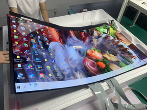 Hot Slim treo linh hoạt mềm mô-đun cong 55 inch hiển thị trong nhà bán quảng cáo trong nhà bức tường Video linh hoạt Màn hình OLED - Product Image 2
