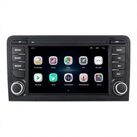 Système Android pour voiture pour Audi A3 2003-2012, écran tactile IPS 7 pouces, navigation GPS, CarPlay sans fil, caméra de recul, tableau de bord USB