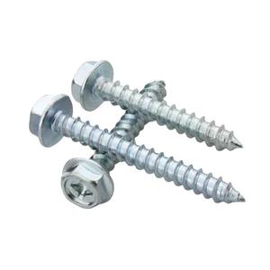 Hex Flange Head Self Tapping <b>Screws</b> M6x40 50 70 Metric For Metal Class 4.8 Grade A - Product Image 1