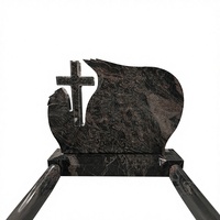 Stèles et statues funéraires traditionnels en granit, fabriqués en Irlande, pour cimetière, conception personnalisée