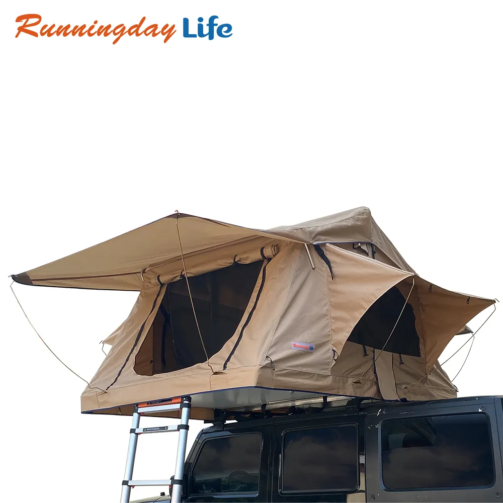 mosquito net Waterproof Truck SUV grow safari collapsible both kiosk car roof house outdoor camping rooftop tent