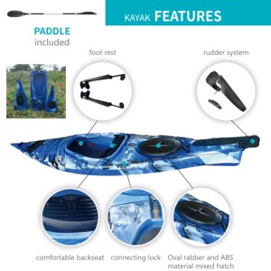 <span class=keywords><strong>Kayak</strong></span> individual de 12 pies y 3,5 M, 3 piezas, combinación de <span class=keywords><strong>Kayak</strong></span> oceánico - Product Image 6
