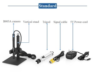 Supereyes B003A 11mm 200X ポータブルデジタル顕微鏡 10インチモニター LED照明 1080p解像度 産業用カメラ - Product Image 2