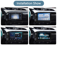 Radio Multimedia con Navegación GPS para Auto Android, Compatible con Hilux 2015-2020, Unidad Principal Estéreo con DSP Integrado y 6GB