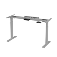 Ordinateur moderne pliant bureau réglable exclusif réglable double table électrique de levage