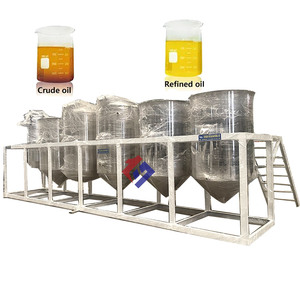 Quy mô nhỏ cám gạo Nhà Máy lọc dầu mini hướng dương dầu đậu phộng deacidification tinh chỉnh máy - Product Image 2