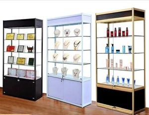 Nhanh chóng làm cho cửa hàng bán lẻ Showcase moderl xe tủ trưng bày cao <span class=keywords><strong>Glass</strong></span> hiển thị trường hợp cho sản phẩm hiển thị - Product Image 4