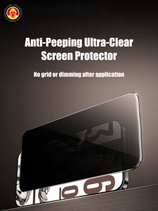 Full 360 °   Pellicola Protettiva Privacy in Vetro Temperato 9H Anti-Spia Massima <span class=keywords><strong>Protezione</strong></span> per <span class=keywords><strong>iPhone</strong></span> 17 Pro Max/17 Air - Product Image 6