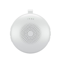 Veilleuse à 6 niveaux avec lumière LED RGB, 12 sons blancs, 3 minuteurs, haut-parleur sans fil, machine à sons pour le sommeil rechargeable 600 mAh