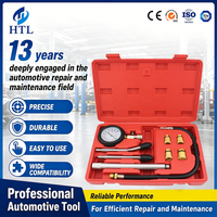 Kit de testeur de compression de cylindre de moteur multifonction HTL, jauge de pression de cylindre automobile