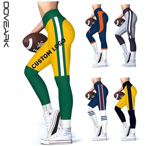 New Design Green-Bay-<strong>Pack</strong>-ers Accept Custom Different Team Logo Football Baseball Hockey Basketball University Sports <strong>Leggings</strong> - Product Image 2