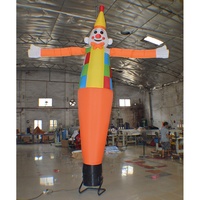 Homme gonflable publicitaire pour stand de voitures d'occasion, Sky Dancer extérieur, Wacky Waving Sky Puppet, en tissu Oxford, avec souffleur et logo personnalisé