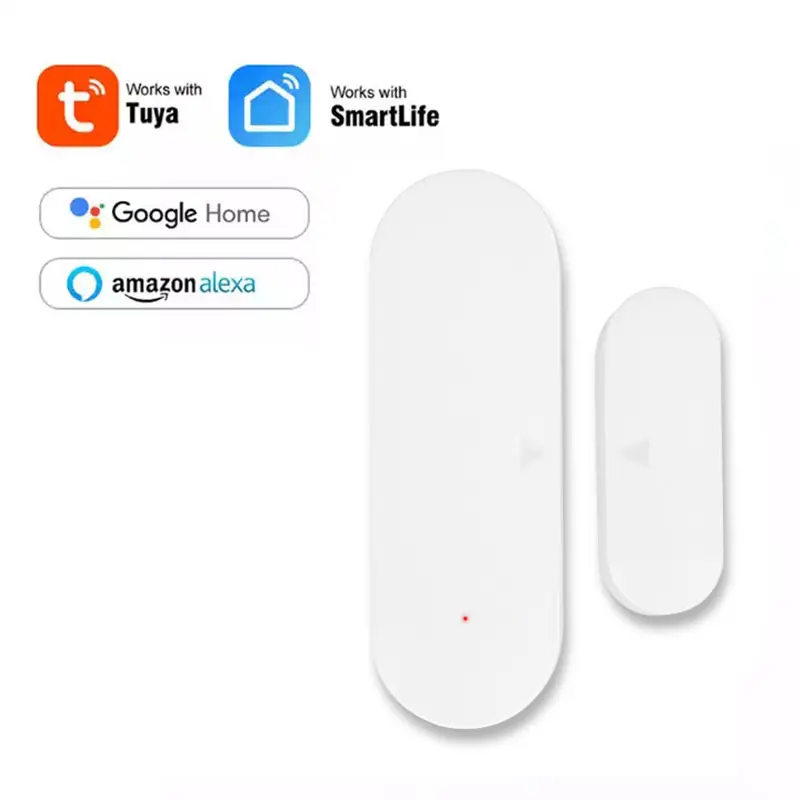 Tuya Window Open Closed Detectors Automatic Alarm Smart WiFi Door Sensor with Alexa Google Home Smartlife