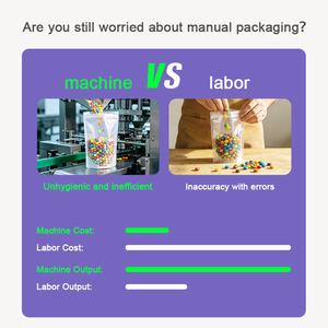 Máquina Automática para Envasar Galletas y Snacks en Bolsas Rotatorias, Máquina de Llenado y Empaquetado de Bolsas Preformadas con Cierre Doypack - Product Image 3