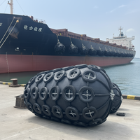 Bouée de protection marine en caoutchouc pour navires et bateaux Yokohama, pare-battage gonflable en caoutchouc pour ports et quais