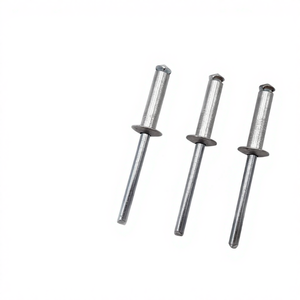 Rivets d'expansion en aluminium colorés en forme de fleur, tige moletée de 2 mm à 4 mm, pour la décoration automobile et les panneaux en plastique - Product Image 1