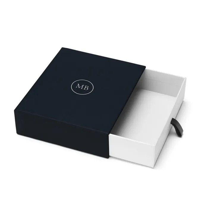 Scatola d'imballaggio su misura della carta del regalo delle scatole operate gioielli promozionali del cassetto di alta qualità