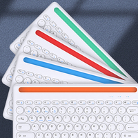 Keyboard Tablet 2.4G dan Wifi, produk baru dapat diisi ulang dengan kabel pengisian Tipe c