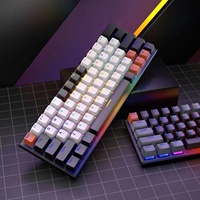 Mode 64 Touches Clavier 60% RGB LED Clavier Mécanique Rétro-Éclairé Teclado Gamer Clavier Ergonomique Filaire
