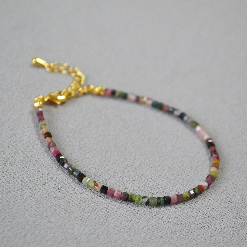 Gold 2-2.5MM Tourmaline