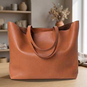 Prix bas, véritable cuir, pochette pour femme BS INTERNATIONAL, fermeture à glissière, légère, imperméable, grande capacité - Product Image 2