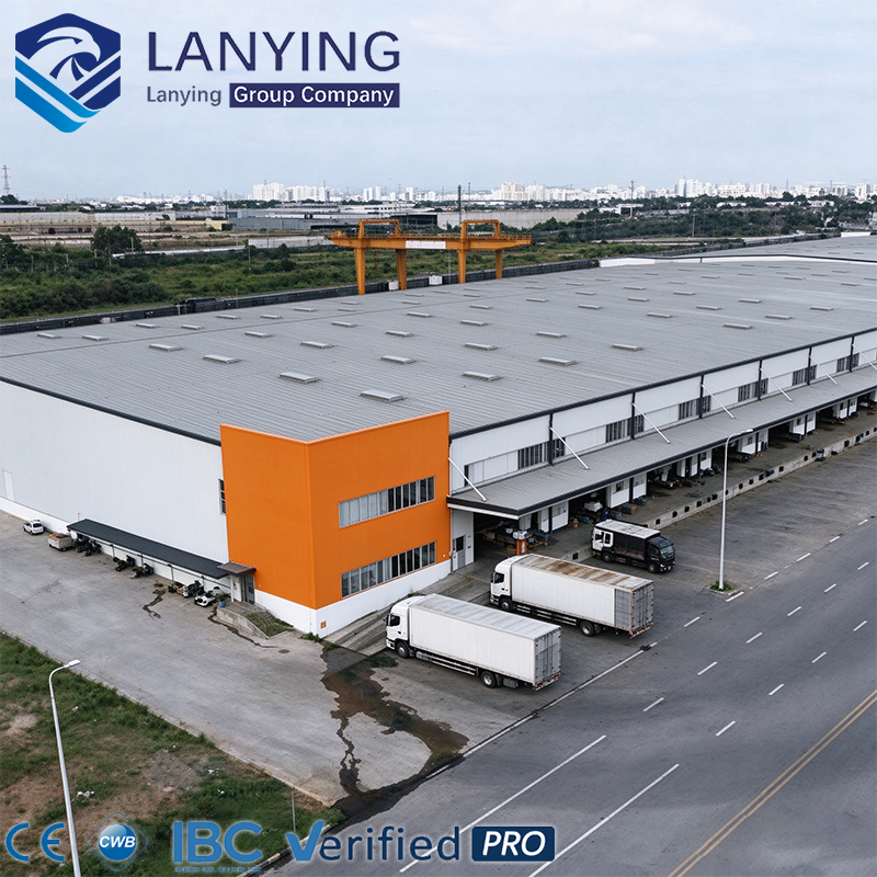 Solution Time Frame Waterproof and Fireproof Steel Structure Warehouse Building Frame for ...