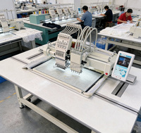 Machine de perforation et de broderie automatique CNC à double aiguille pour cuir d'intérieur de voiture, haute précision